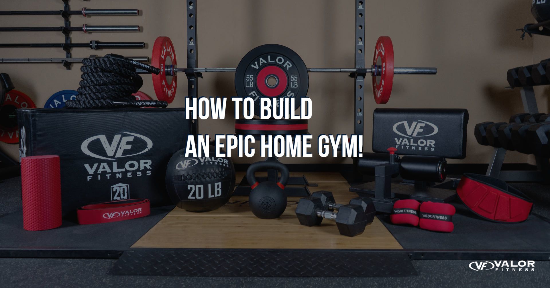 Everything you need to build a home gym