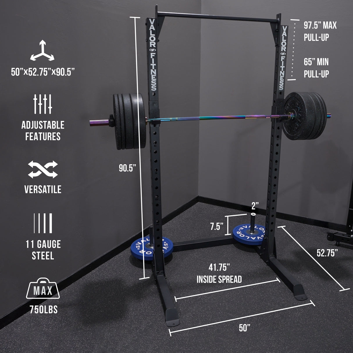 Compact 3x3 Strength Rack