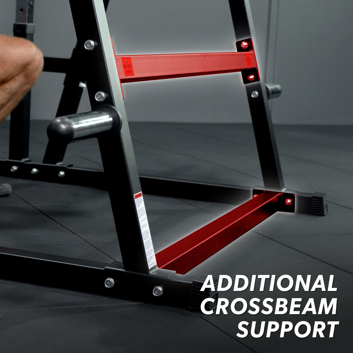 Squat - Bench Press Combo Rack w/ Plate Storage