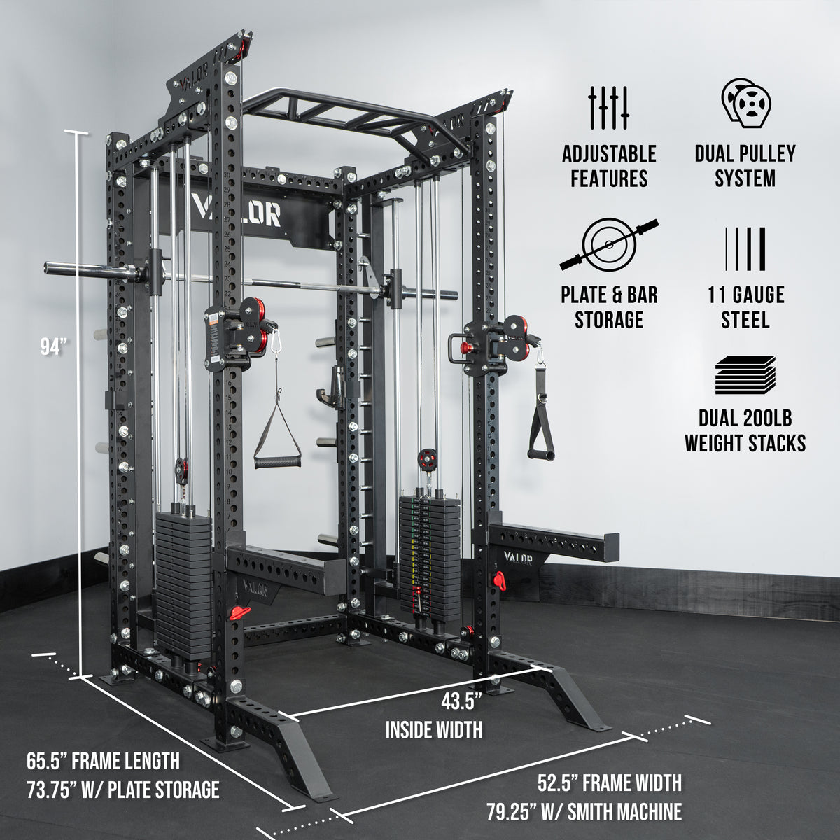 Pro Smith Machine Functional Trainer