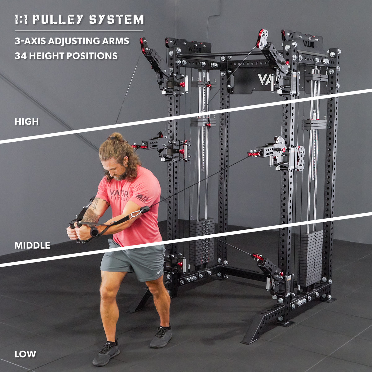 Swivel Arm Functional Trainer