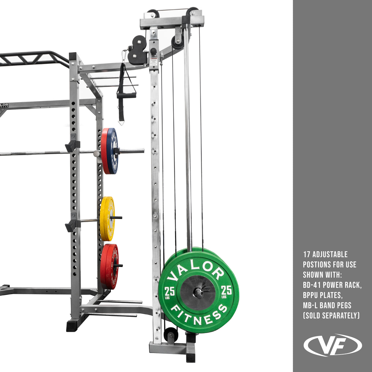 Cable Crossover Attachment for 2.5x2.5 Racks