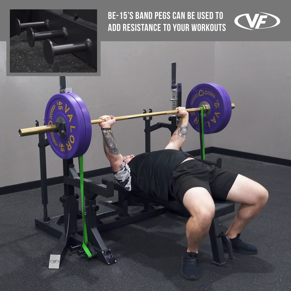 Competition Squat - Bench Press Combo Rack