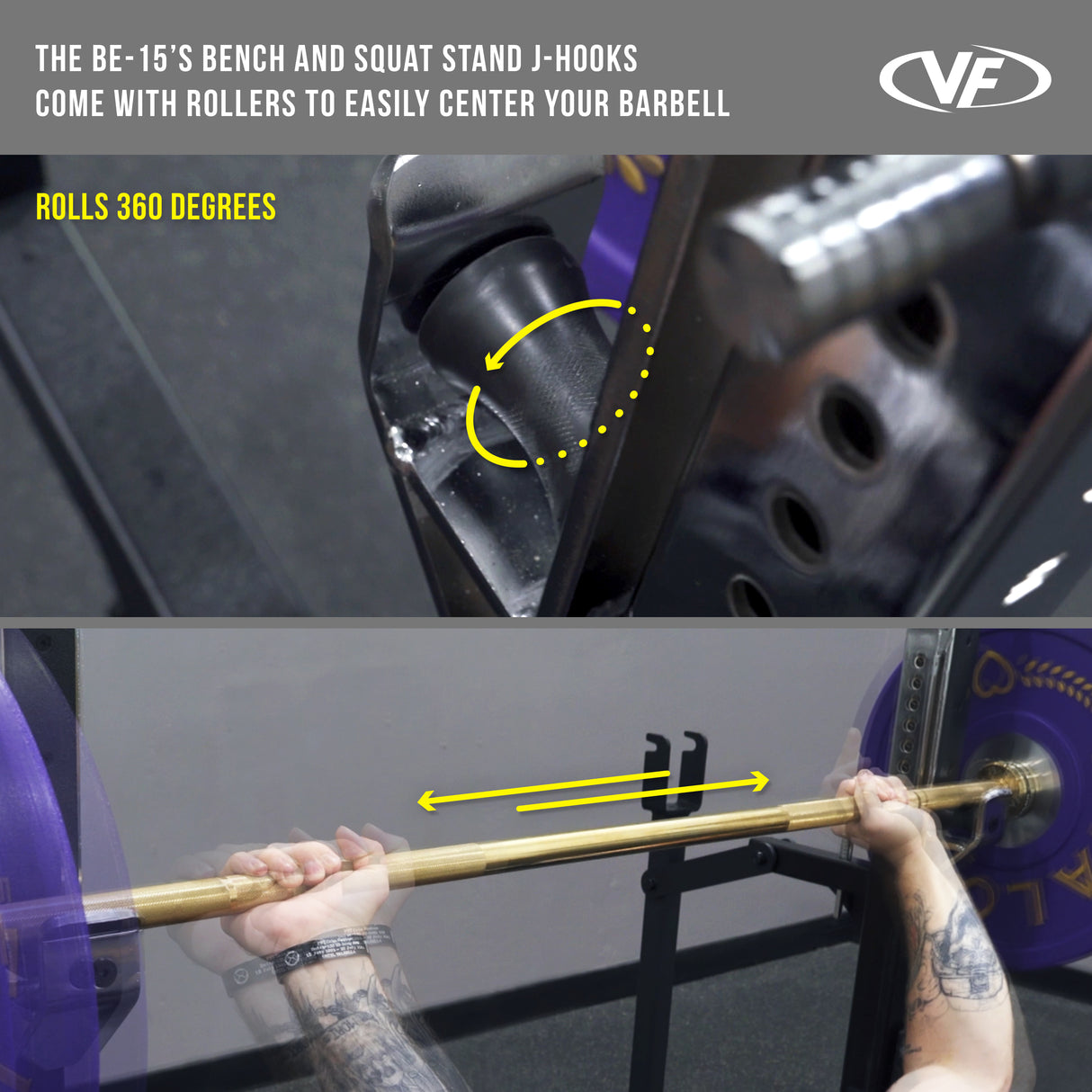 Competition Squat - Bench Press Combo Rack