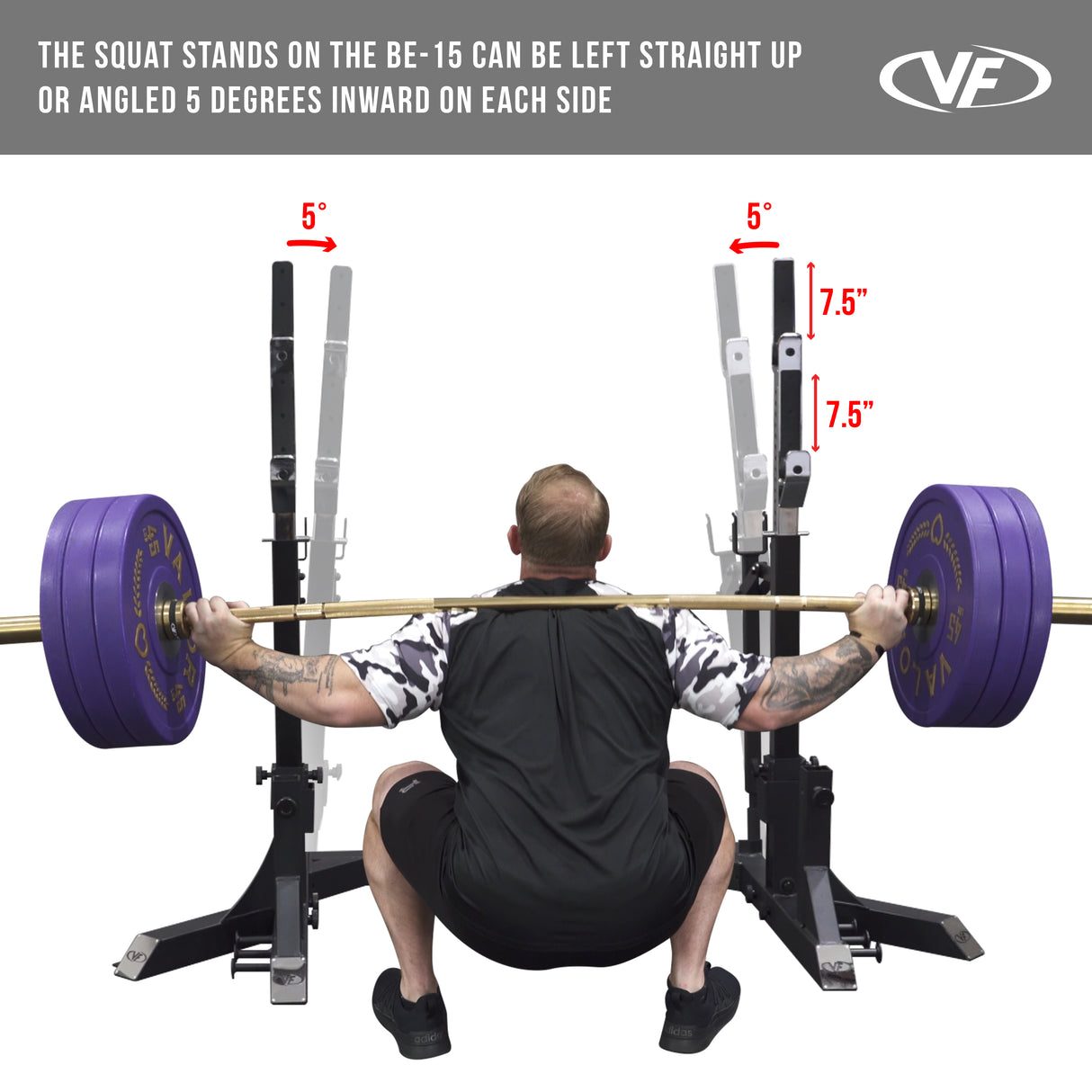 Competition Squat - Bench Press Combo Rack