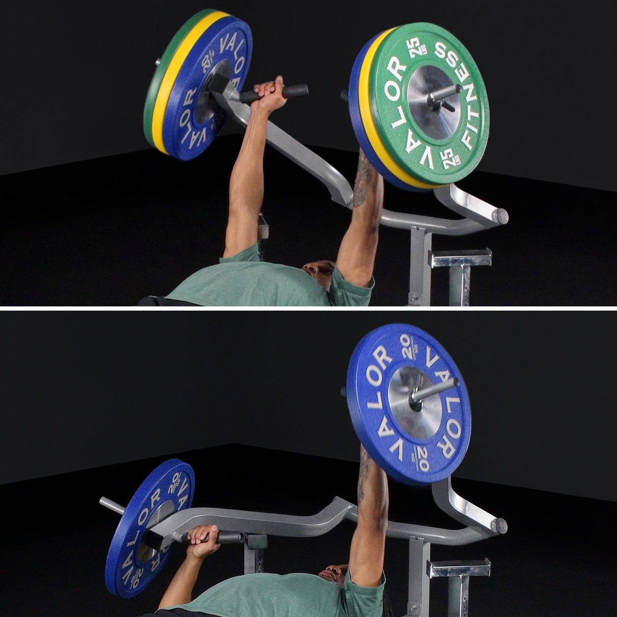 Flat - Incline Bench Press Machine w/ Converging Arms