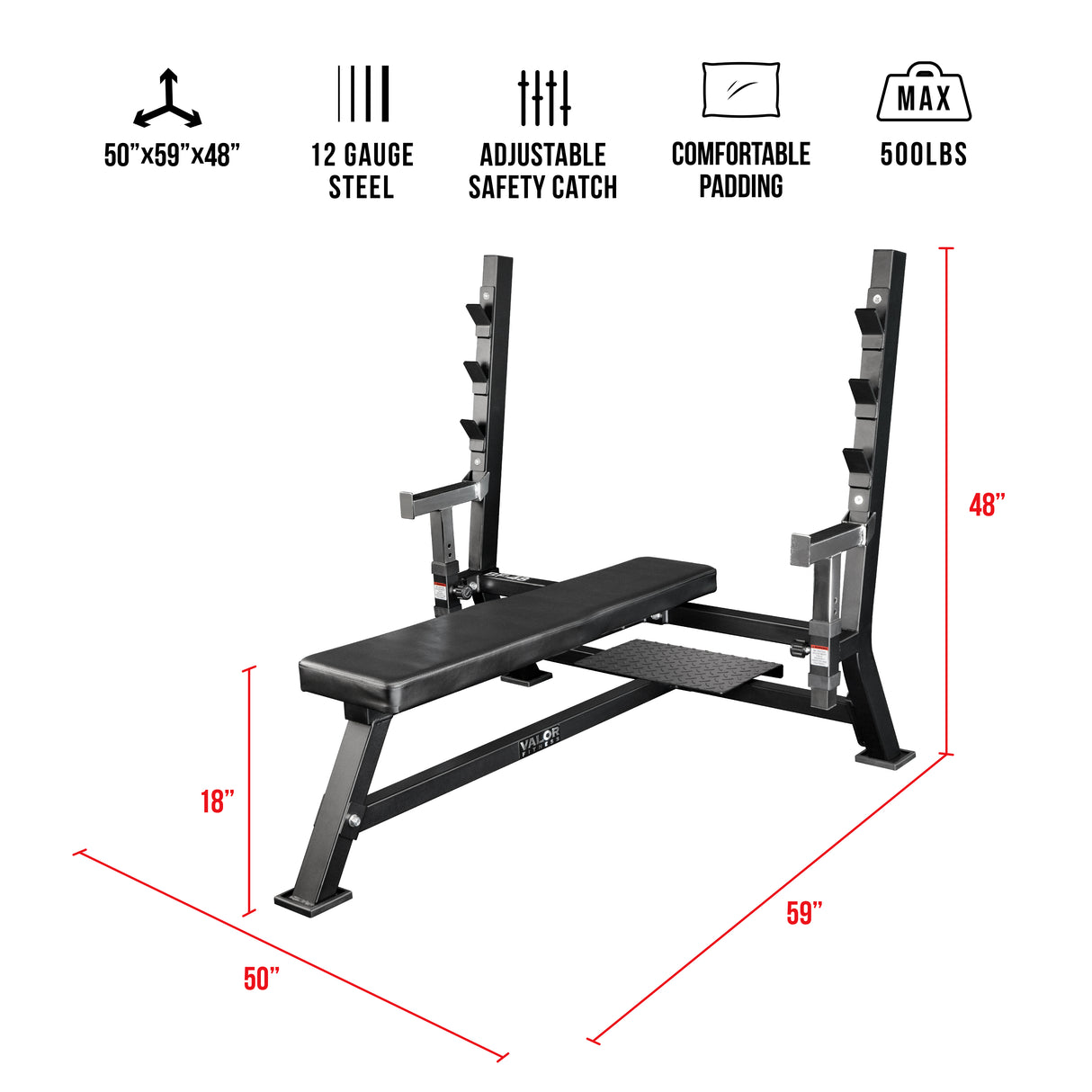 Flat Bench Press Racks