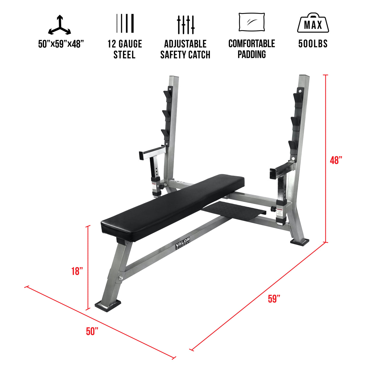 Flat Bench Press Racks
