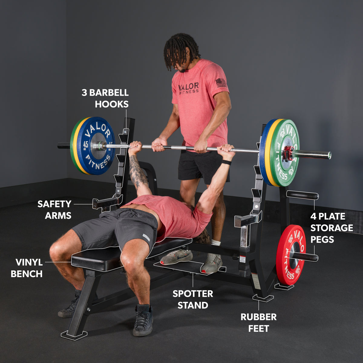 Flat Bench Press Racks