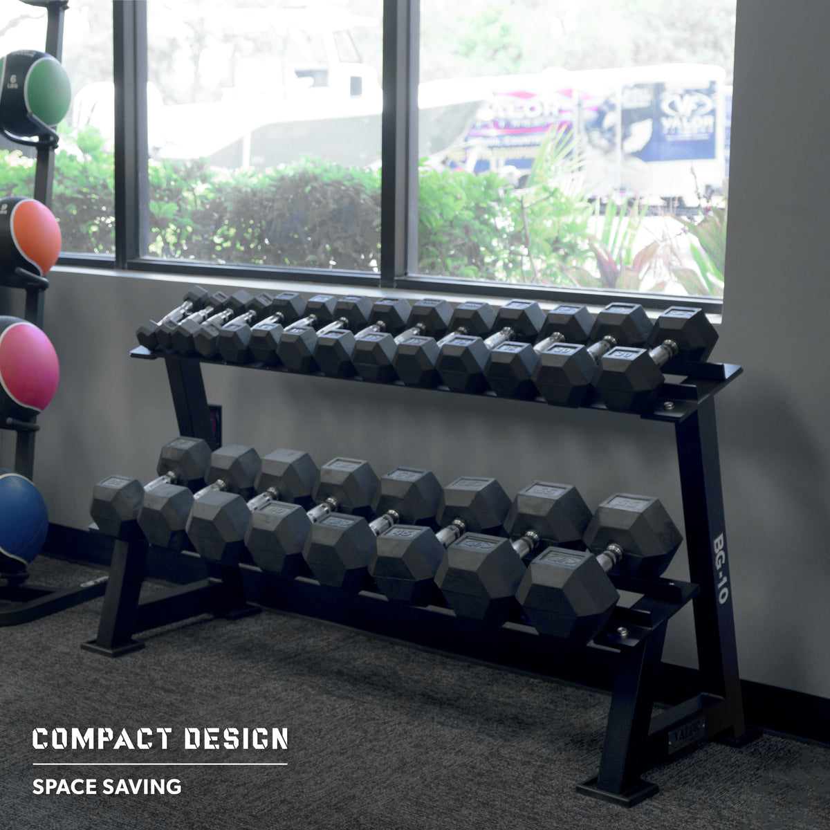 Dumbbell 2 Tier Storage Rack