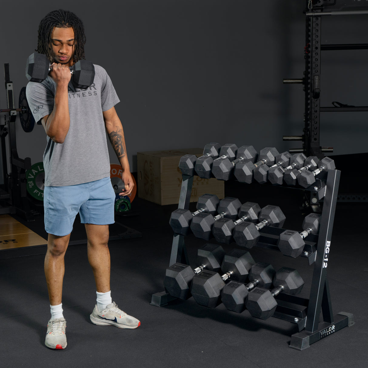 Dumbbell 3 Tier Storage Rack