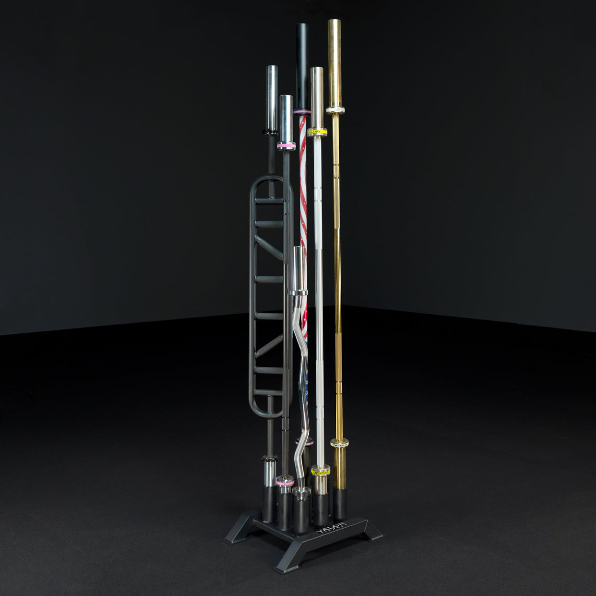 Vertical Barbell Storage Stand for 9 Bars