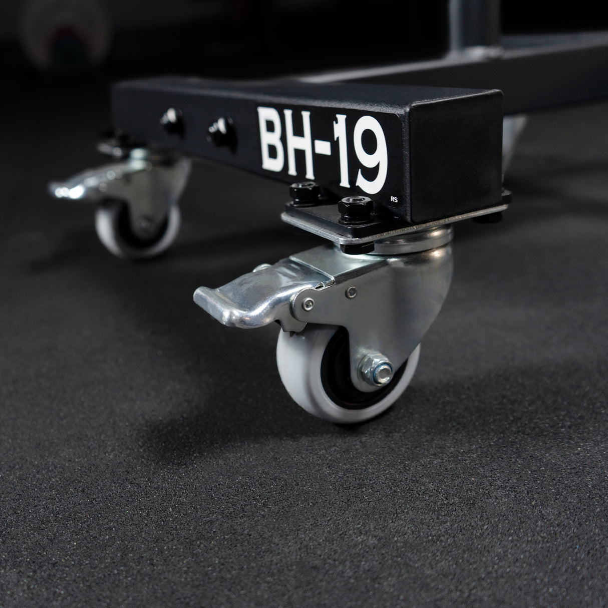 Stackable Rolling Bumper Plate Storage