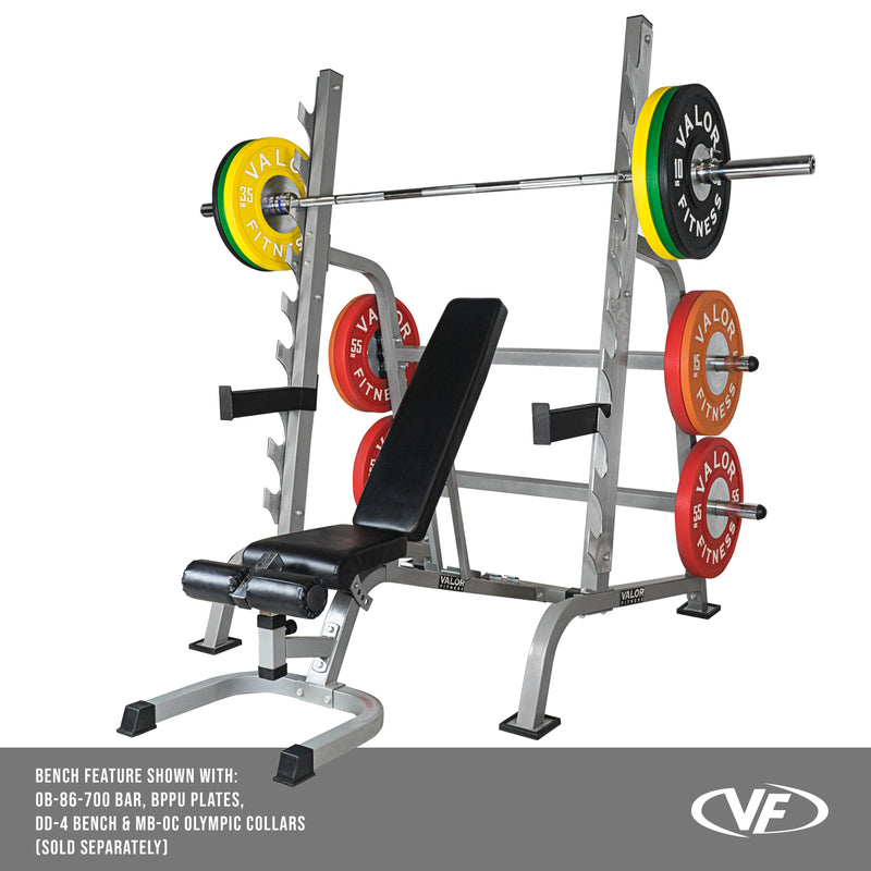 Load image into Gallery viewer, Sawtooth Squat Rack - Bench Press w/ Plate Storage
