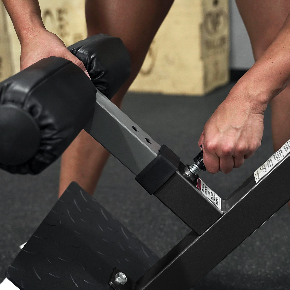 Adjustable Back Extension Machine