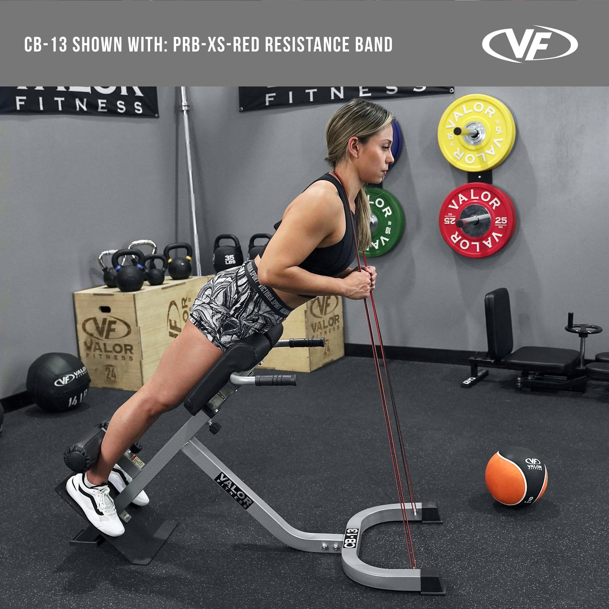 Women using Adjustable Back Extension Machine