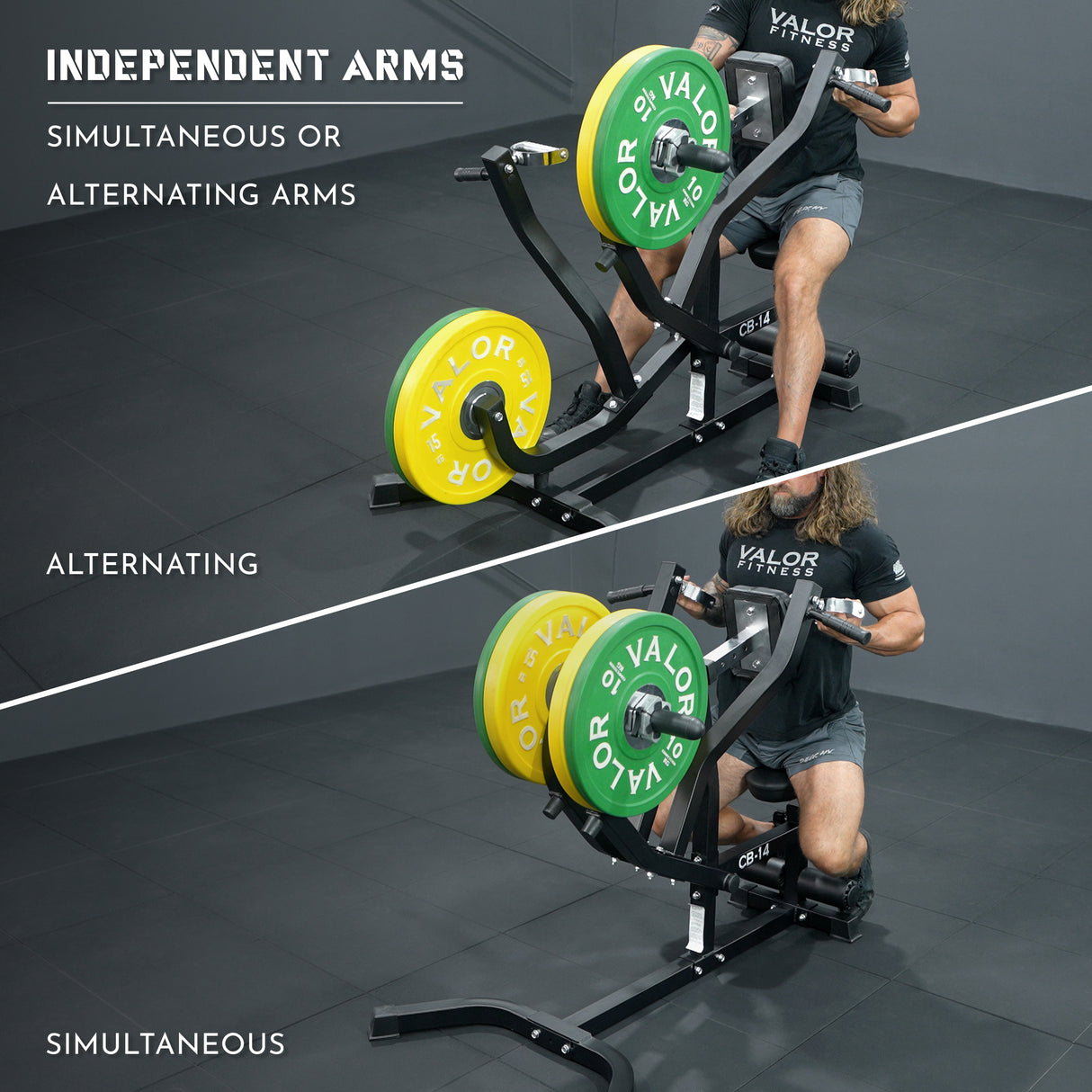 Seated Row Machine w/ Independent Arms
