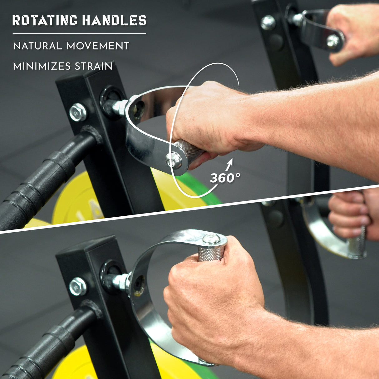 Seated Row Machine w/ Independent Arms