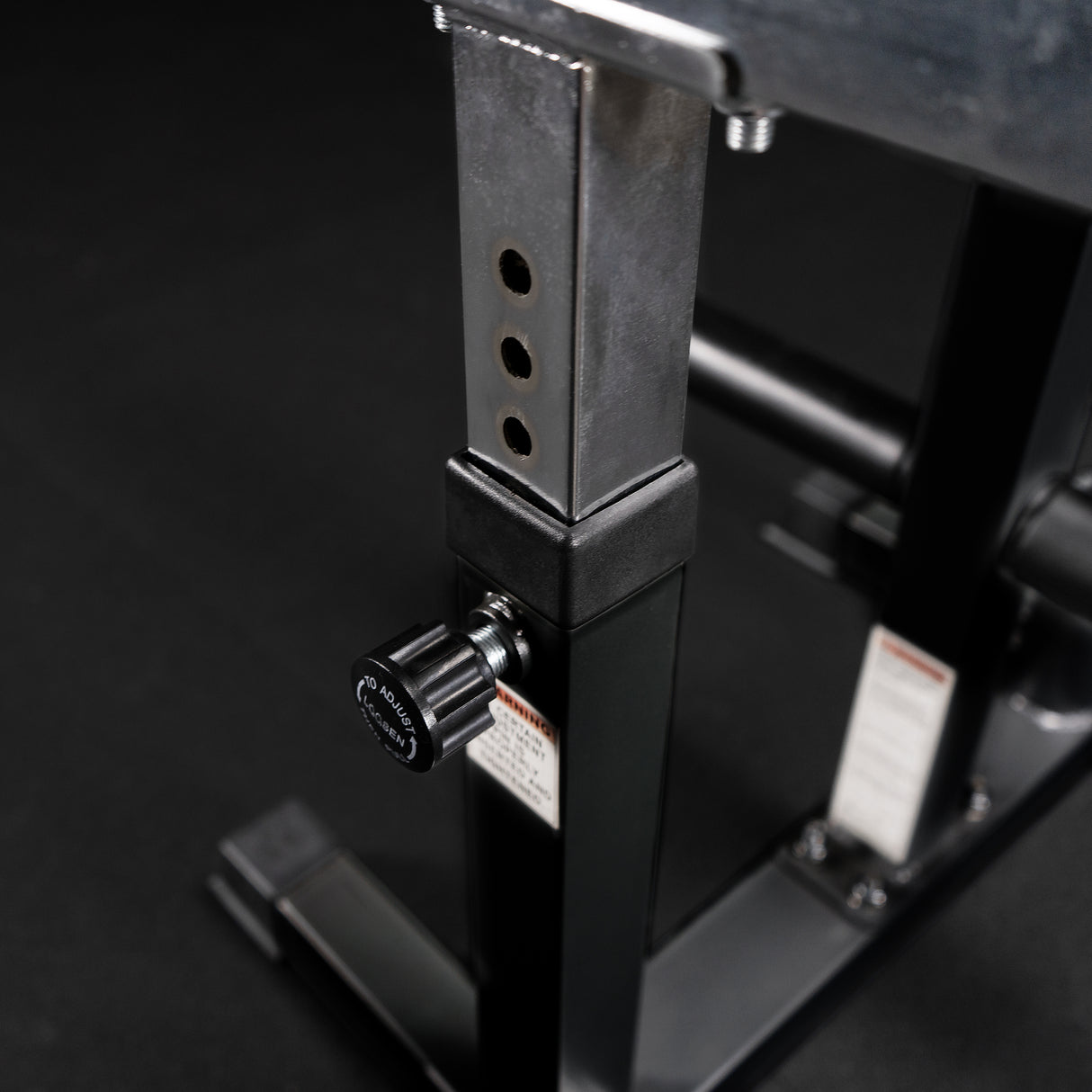 Standing Curl Station & Plate Storage Tree