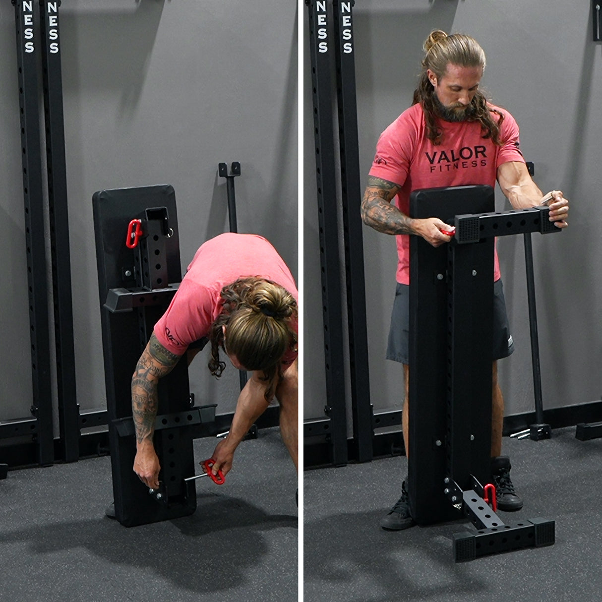 Fold-Up Flat Bench