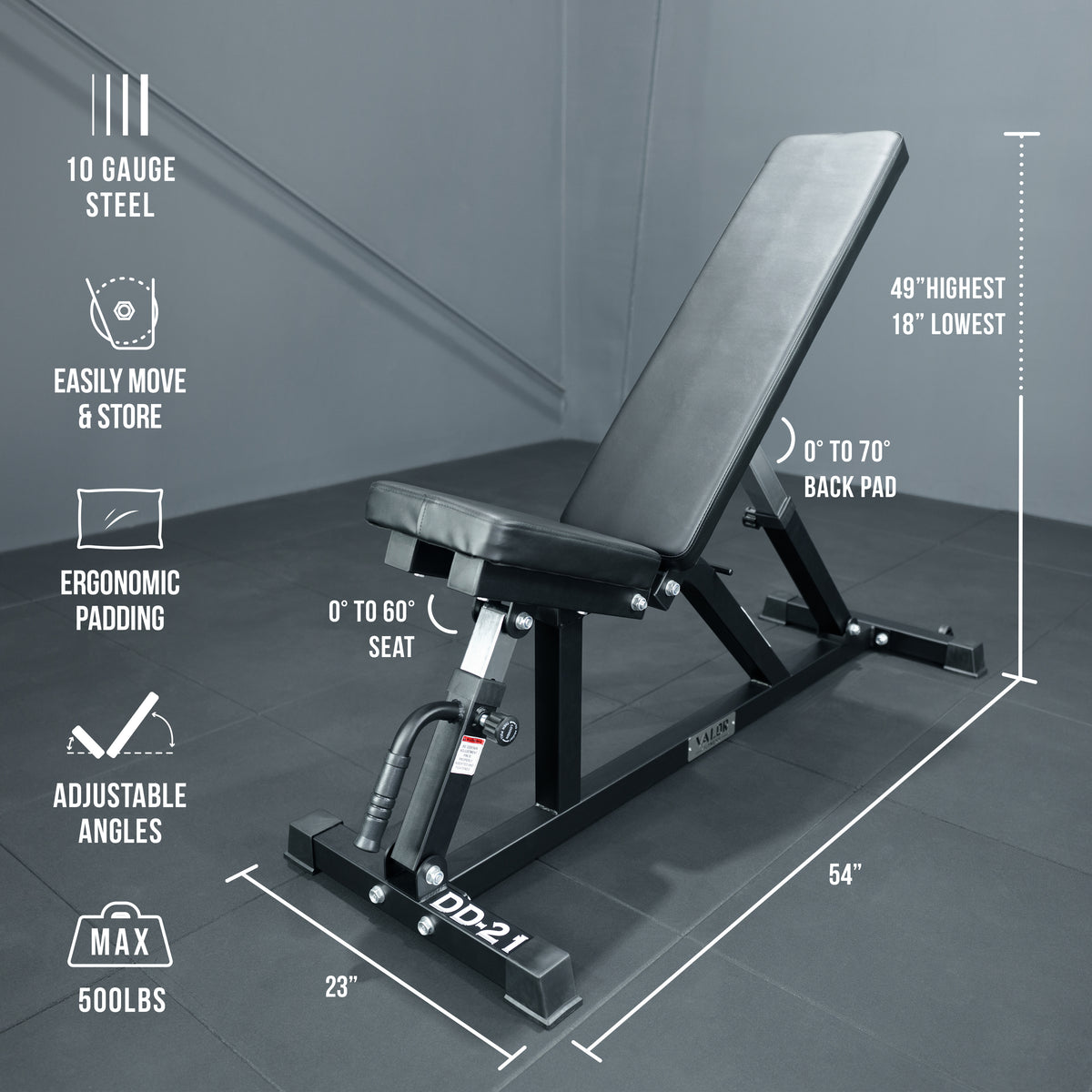 Adjustable Flat - Incline Benches