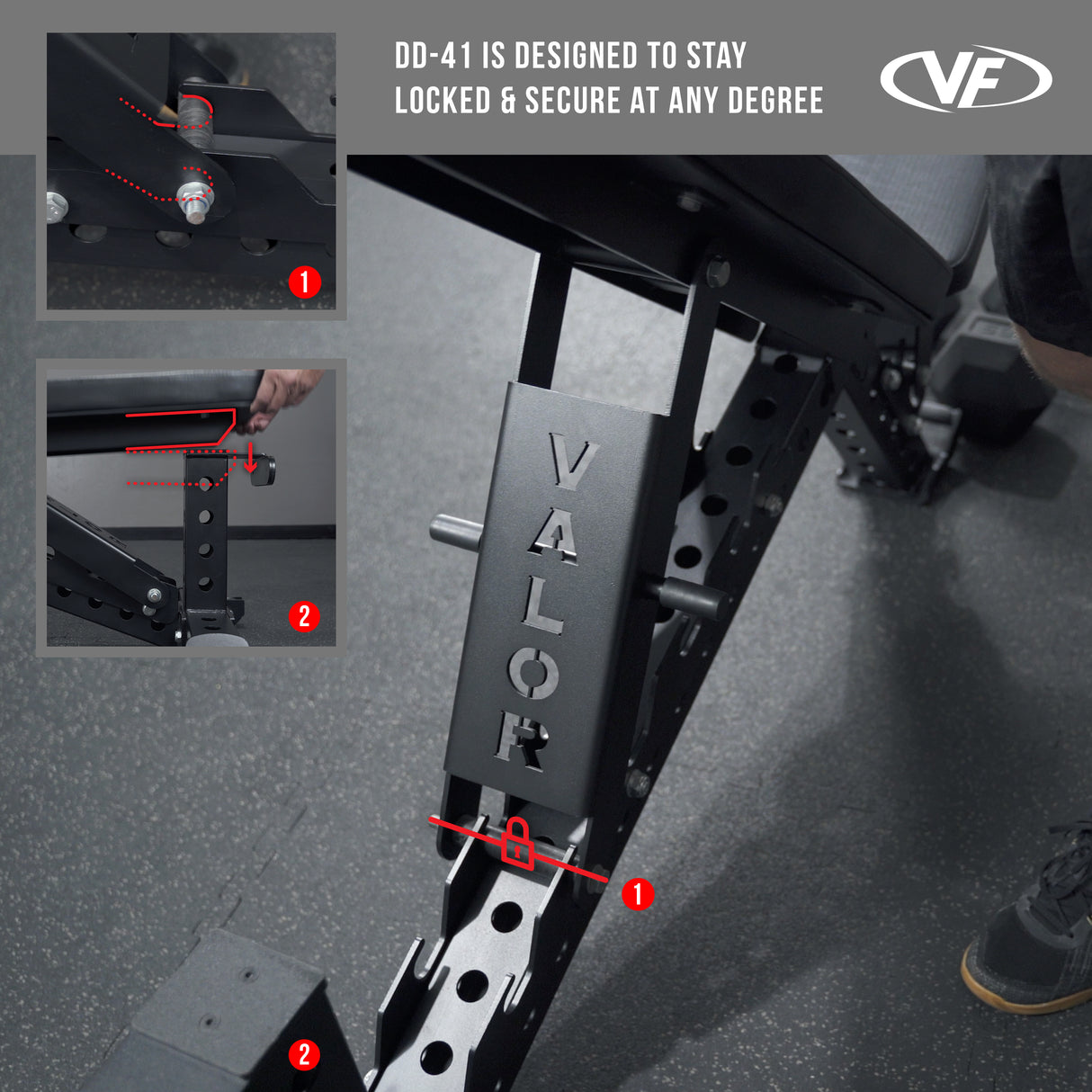 DD-41, Fixed / Incline Utility Bench