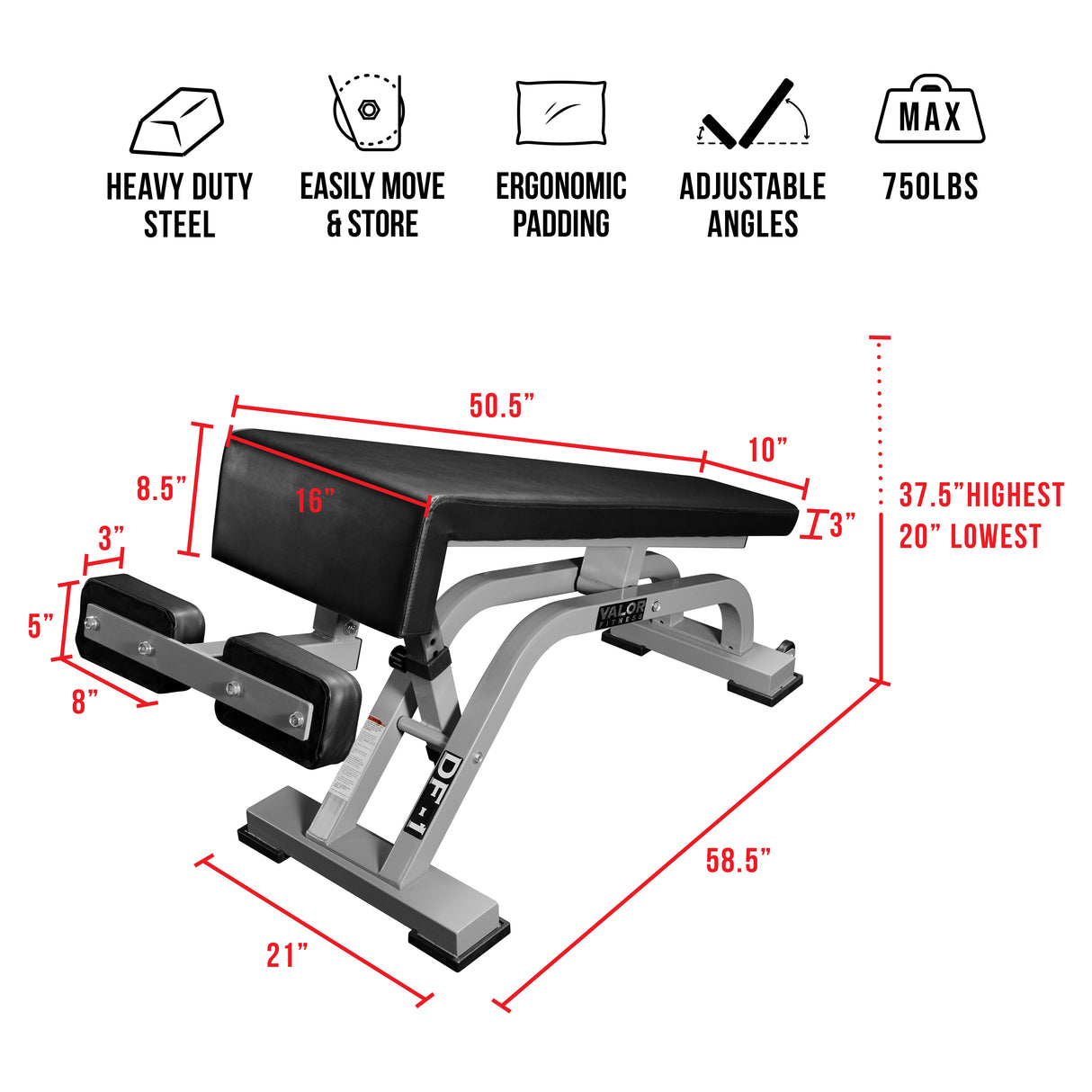 Adjustable Decline Benches