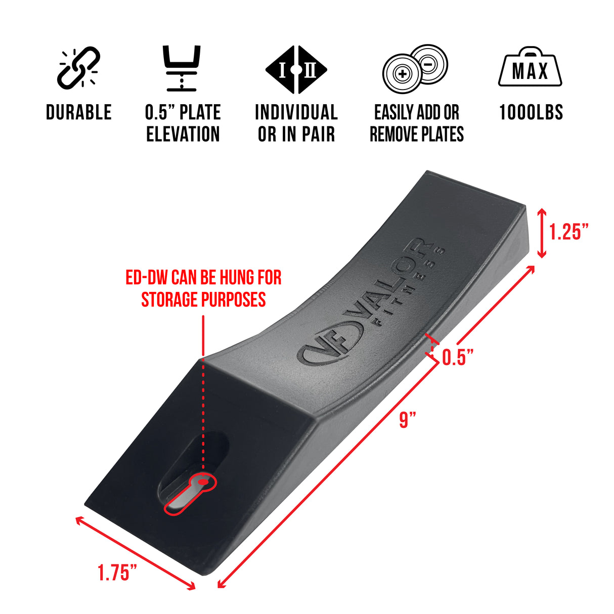 Deadlift Wedge for Plate Changing