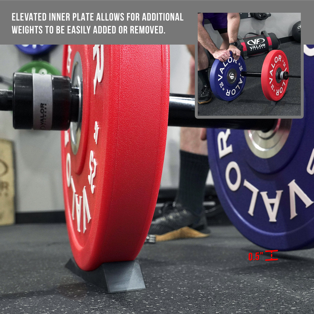 Deadlift Wedge for Plate Changing