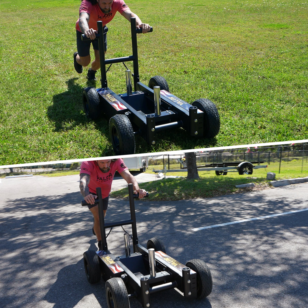 All-Surface Wheeled Sled