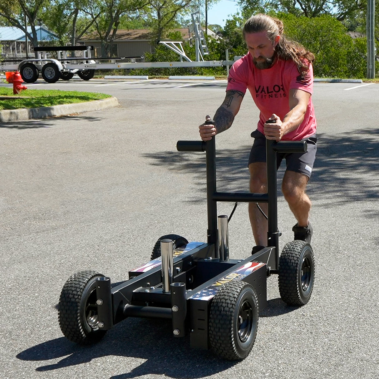 All-Surface Wheeled Sled