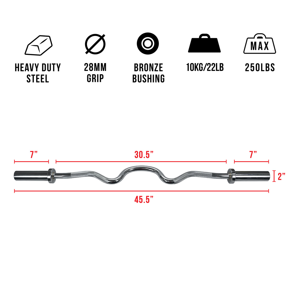 EZ Curl Bars