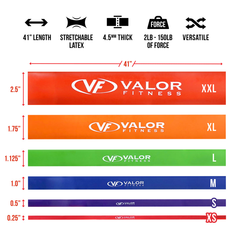 Load image into Gallery viewer, premium resistance bands set size chart
