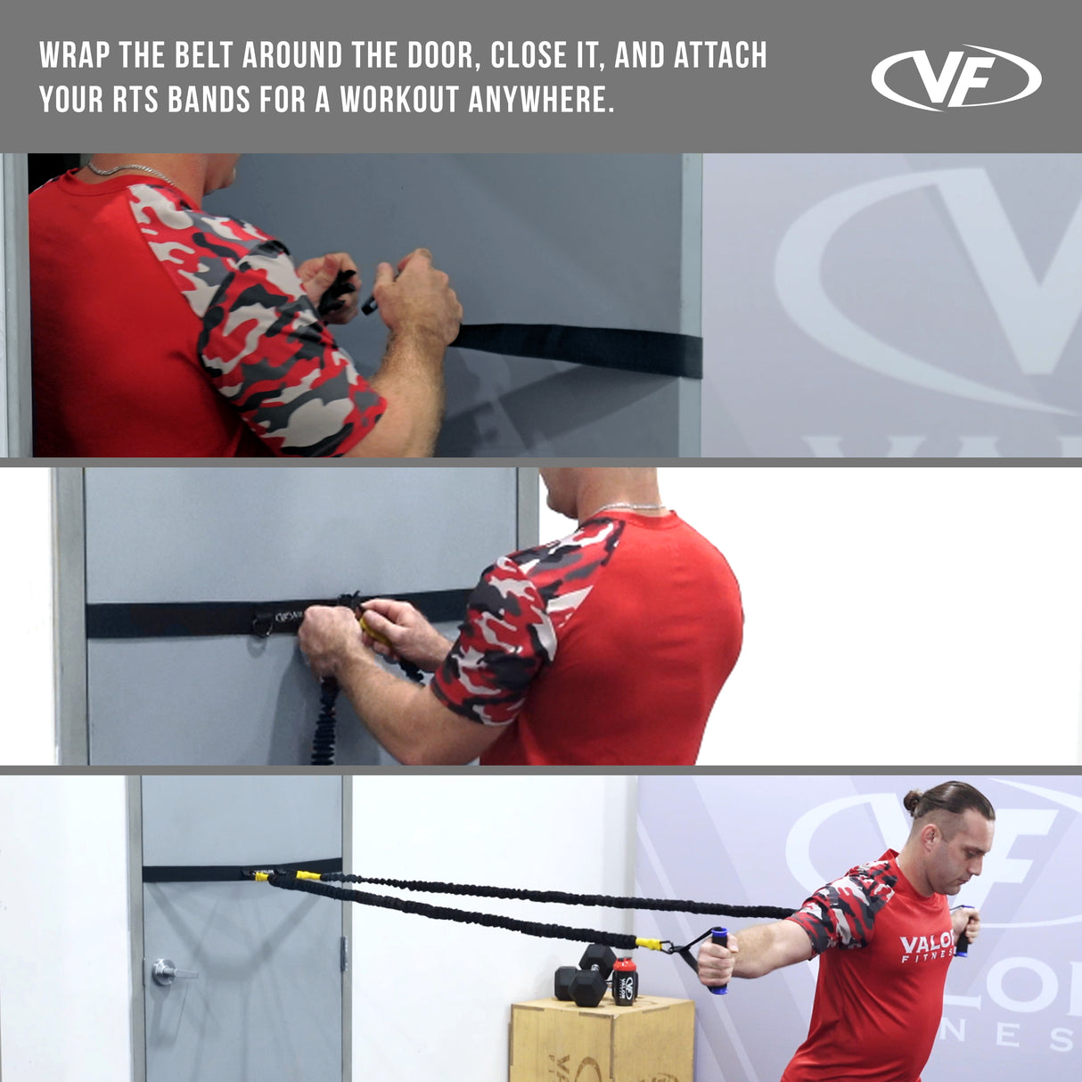 Strength Handled Resistance Bands - Short Length