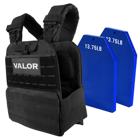 black 30 lb weight vest