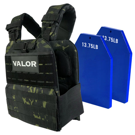 black camo 30 lb weight vest