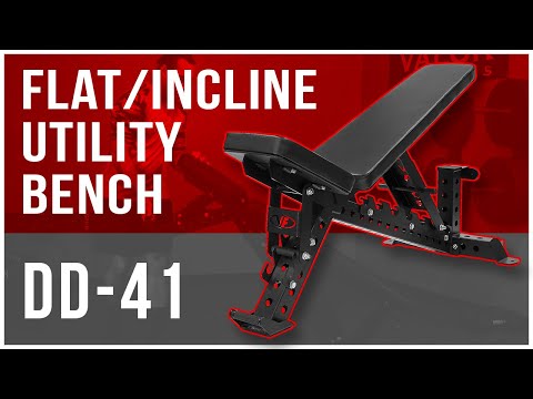 Load and play video in Gallery viewer, Heavy Duty Flat - Incline Utility Weight Bench
