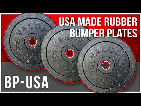 Load and play video in Gallery viewer, USA Made Rubber Bumper Plates (LB)
