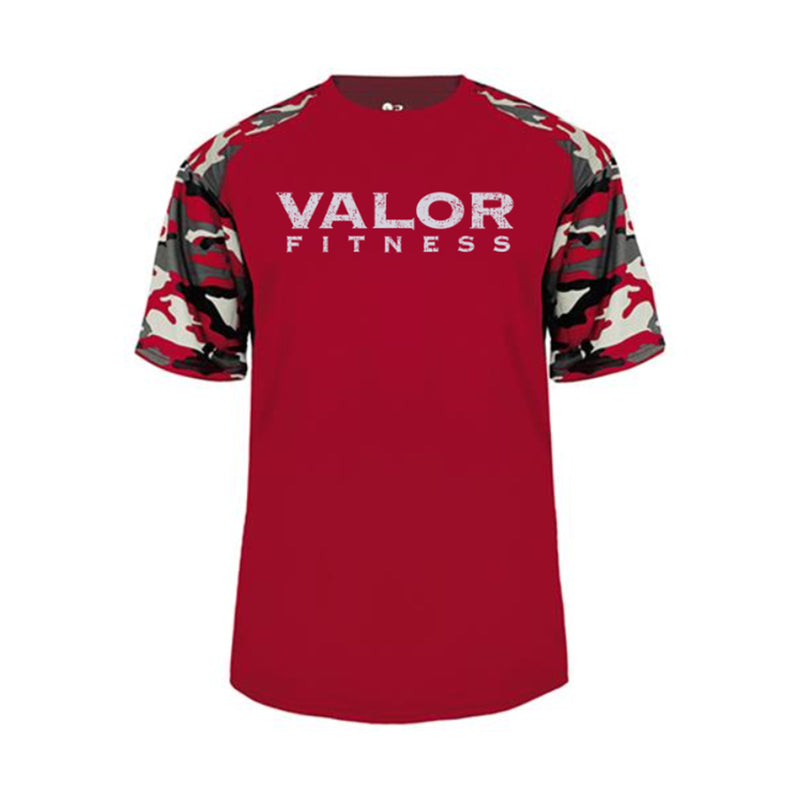 Load image into Gallery viewer, Red Valor Fitness Men&#39;s Camo Sport T-Shirt
