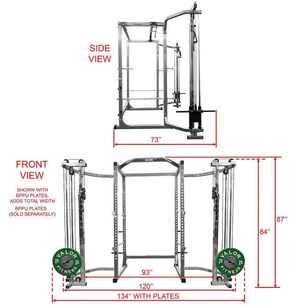 Valor Fitness BD-11, Power Rack
