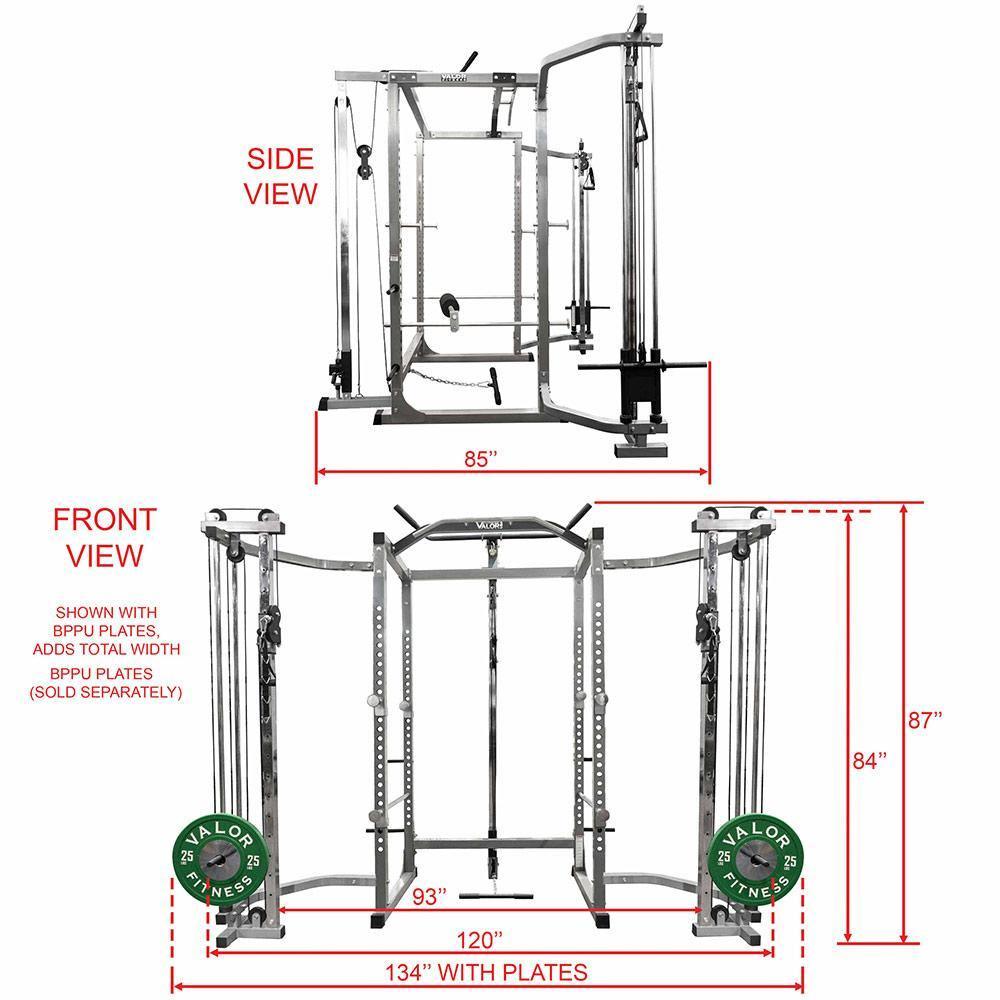 Valor Fitness BD-11, Power Rack