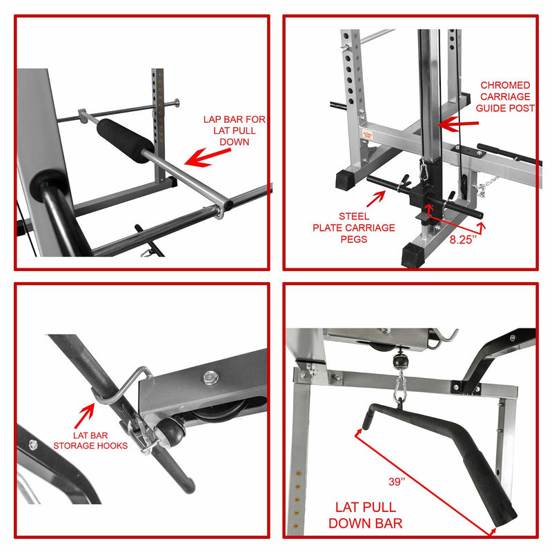 Load image into Gallery viewer, Valor Fitness BD-11L, Lat Pull Attachment for BD-11 Rack
