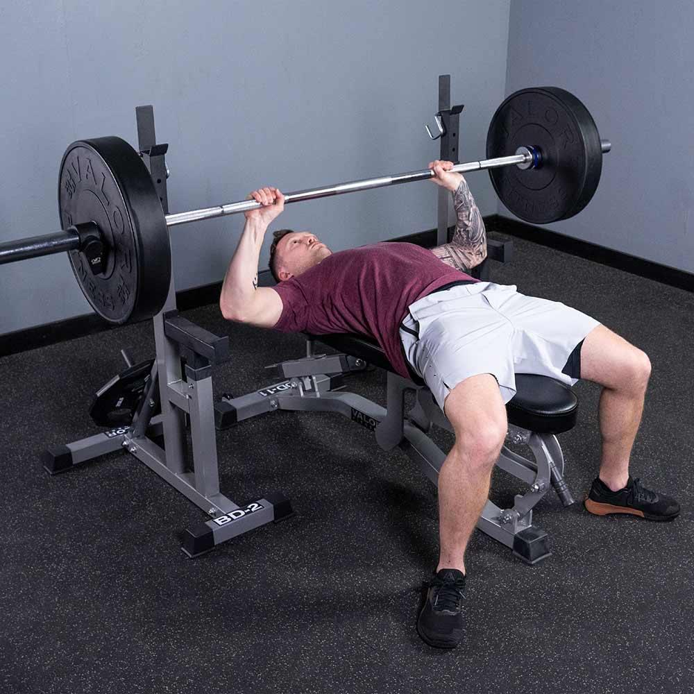 Valor Fitness BD-2, Bench Press Stands