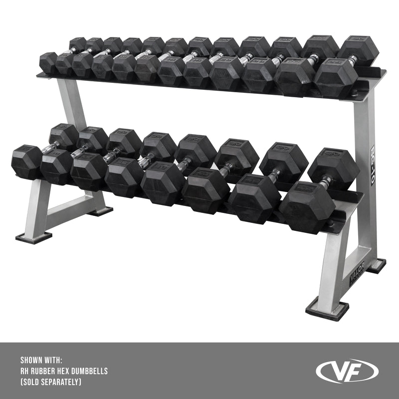 Load image into Gallery viewer, Valor Fitness BG-10, 2-Tier Dumbbell Rack
