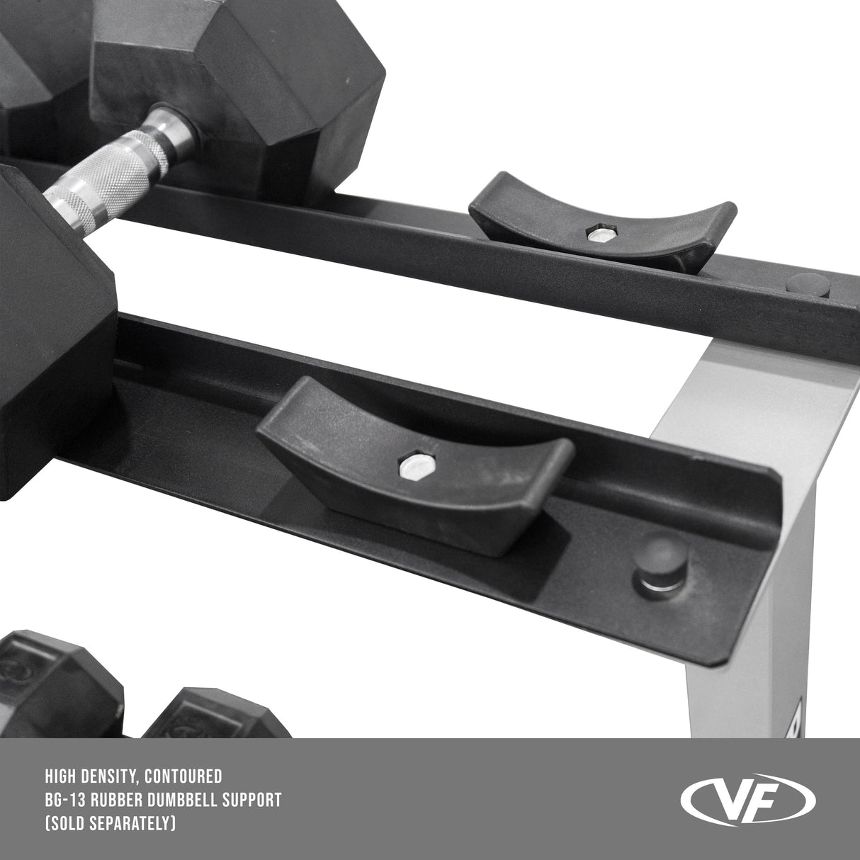 Valor Fitness BG-10, 2-Tier Dumbbell Rack