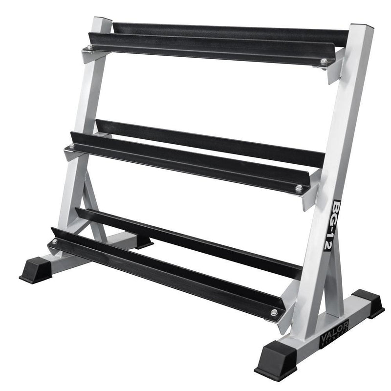 Load image into Gallery viewer, Valor Fitness BG-12, 3-Tier Dumbbell Rack
