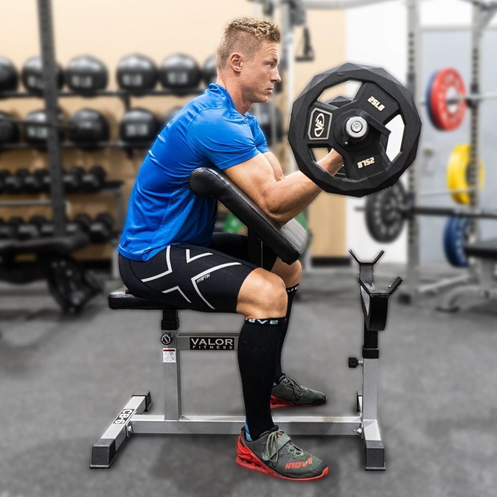 Valor Fitness CB-6, Adjustable Arm Curl Bench