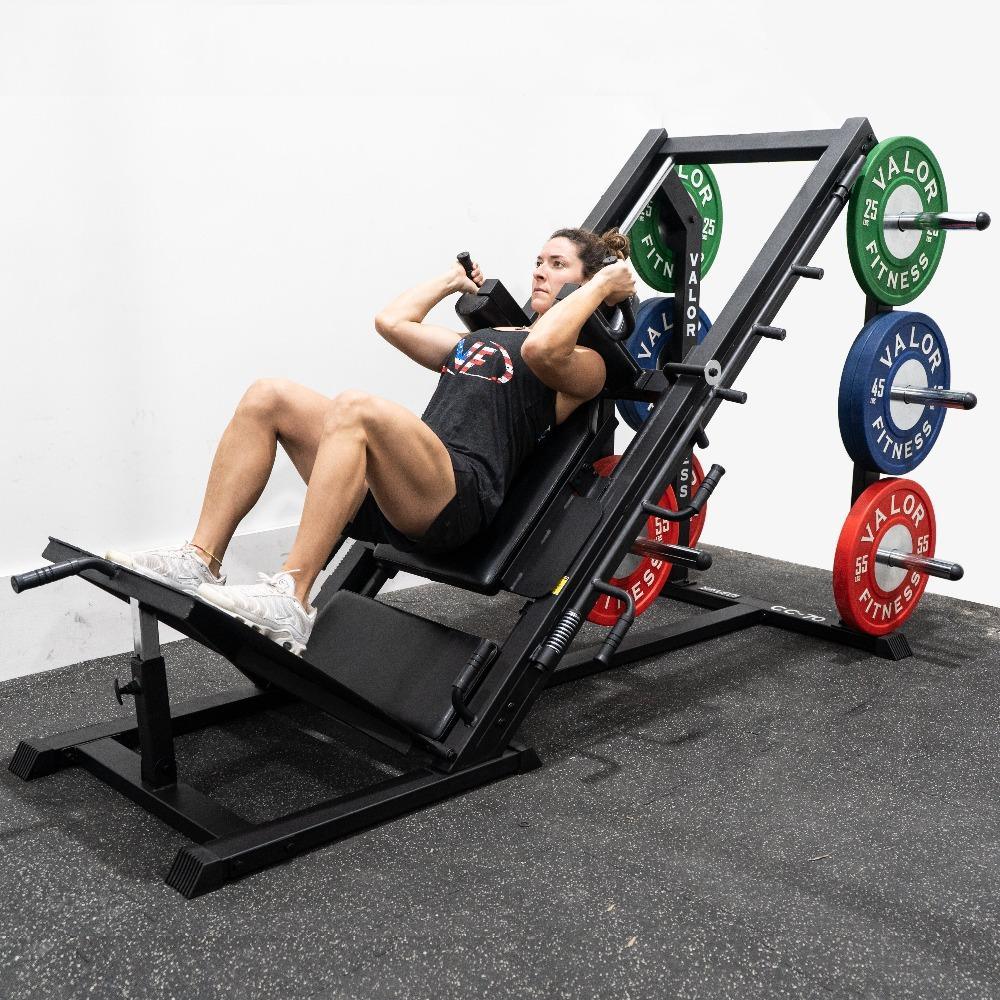 Valor Fitness CC-70, Leg Press Hack Squat Combo Machine