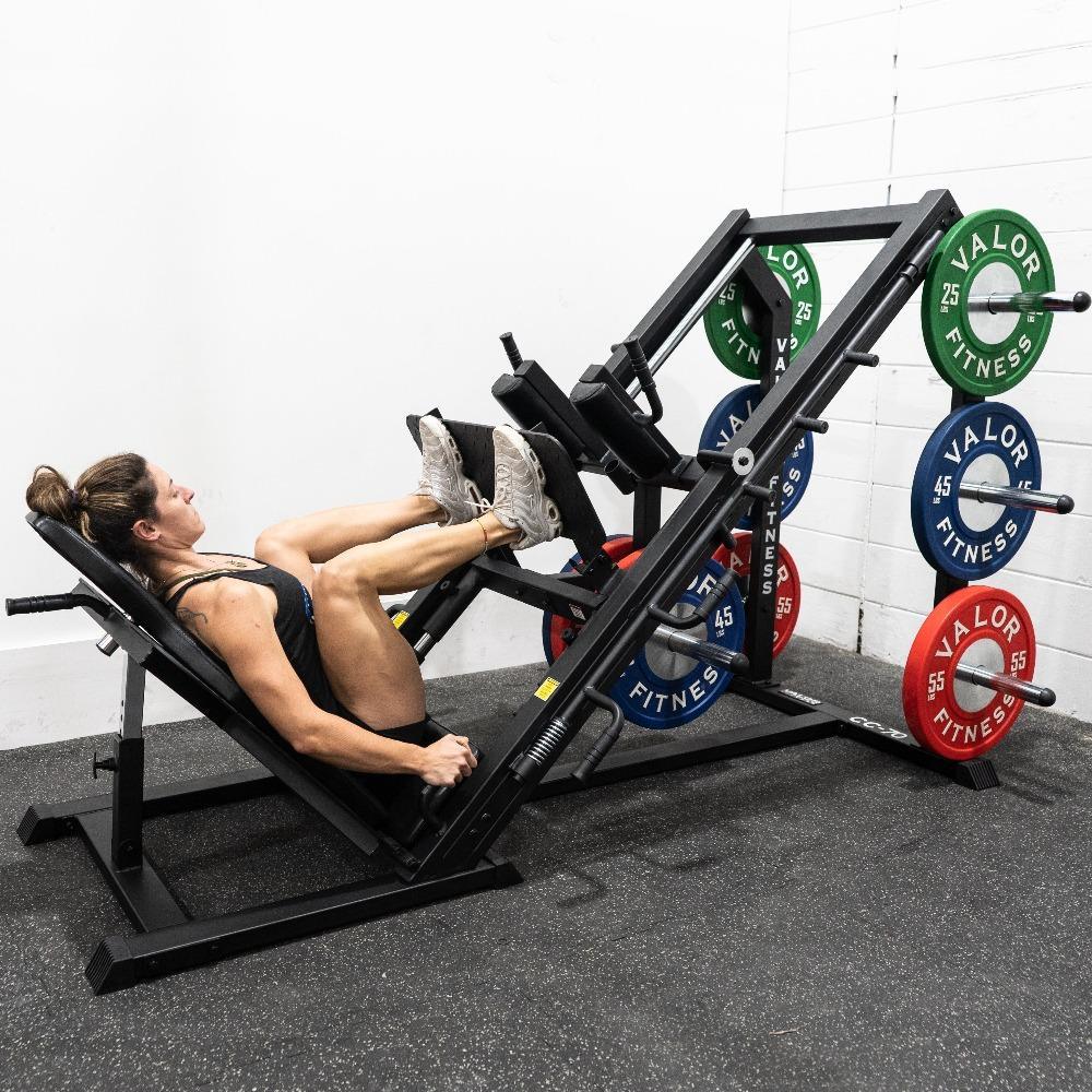 Valor Fitness CC-70, Leg Press Hack Squat Combo Machine