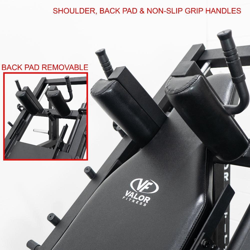 Valor Fitness CC-70, Leg Press Hack Squat Combo Machine